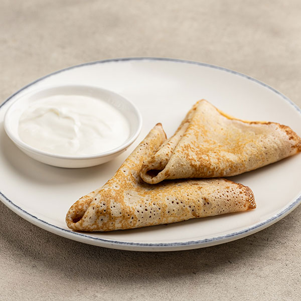 Фото Блинчики со сметаной